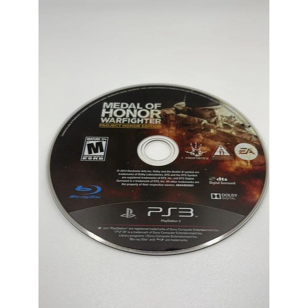 Medal of Honor Warfighter Project Honor Edition For Playstation 3